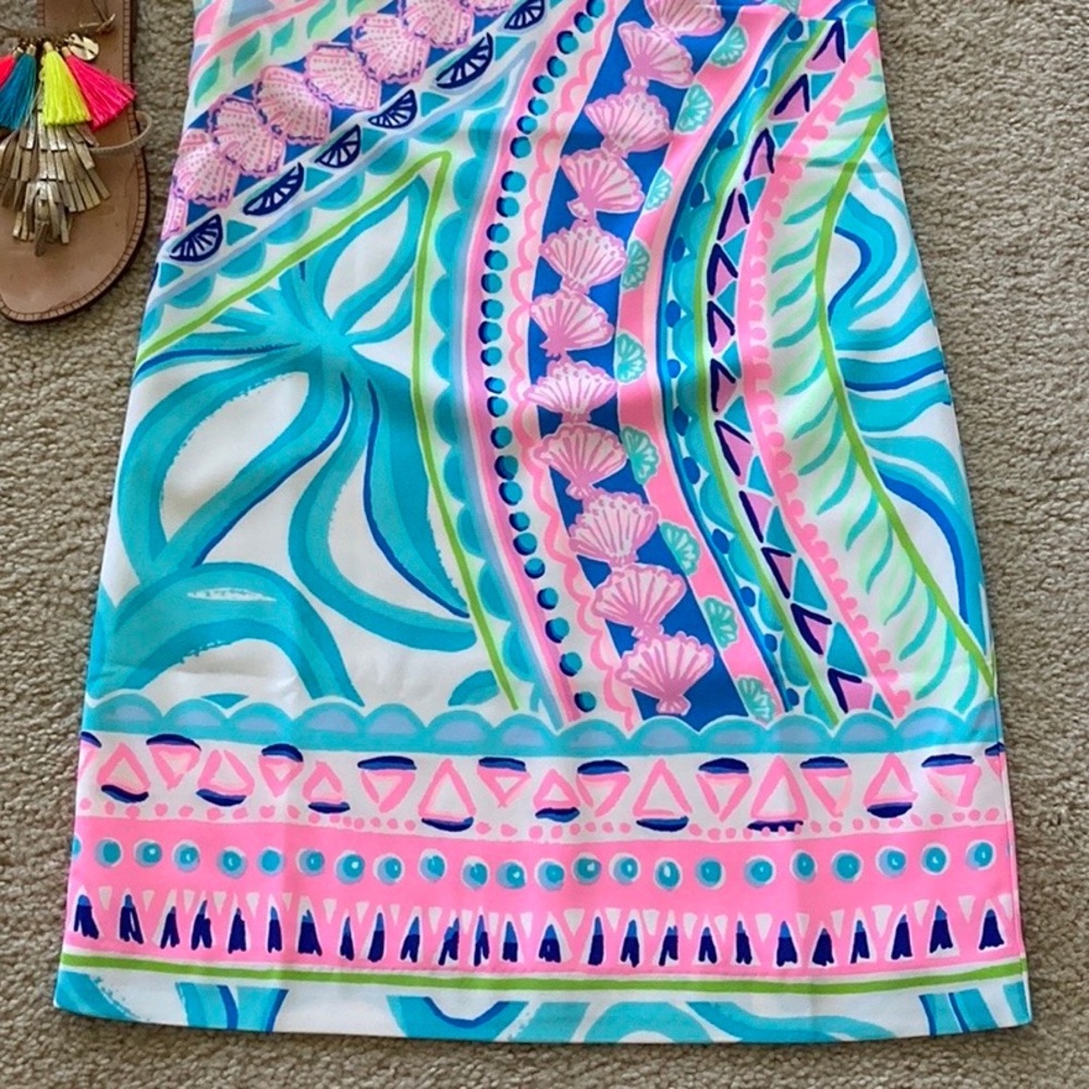 Lilly Pulitzer Narissa Stretch Shift Dress - Picture 3 of 8